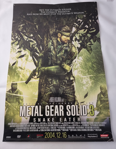 Metal gear solid poster - 3,