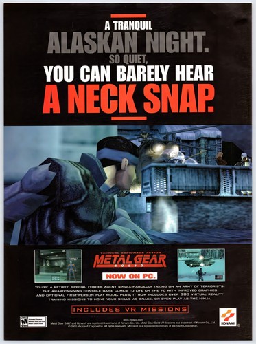 Metal gear solid gioco pc - metal,