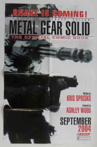 Metal gear solid poster - metal,