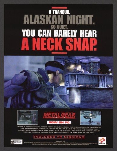 Metal gear solid playstation - metal,