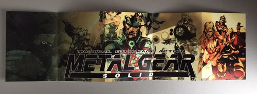 Metal gear solid - solid, promo