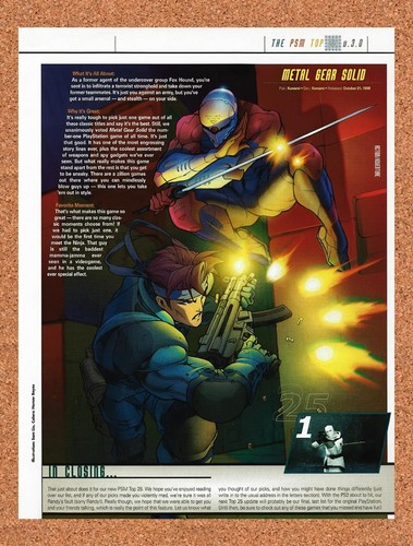 Metal gear solid - solid, 2000