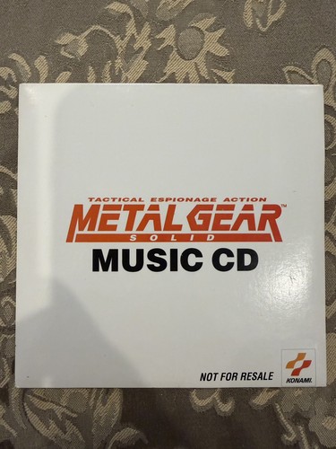 Metal gear solid music - metal, cd