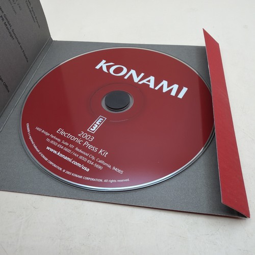 Konami promo kit pressa - promo,