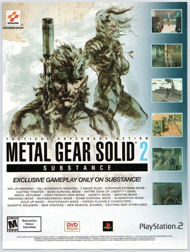 Metal gear solid substance - metal,